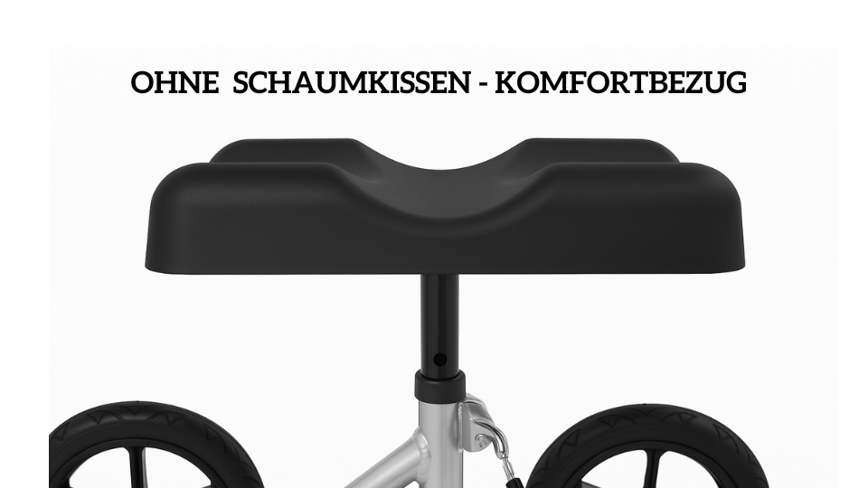🔔 Schaumkissen-Komfortbezug für Kniesattel - Jetzt mieten ausschließlich in Verbindung mit einer Bestellung Mobi-Roll 🔔 Schaumkissen-Komfortbezug für Kniesattel - Jetzt mieten ausschließlich in Verbindung mit einer Bestellung Mobi-Roll