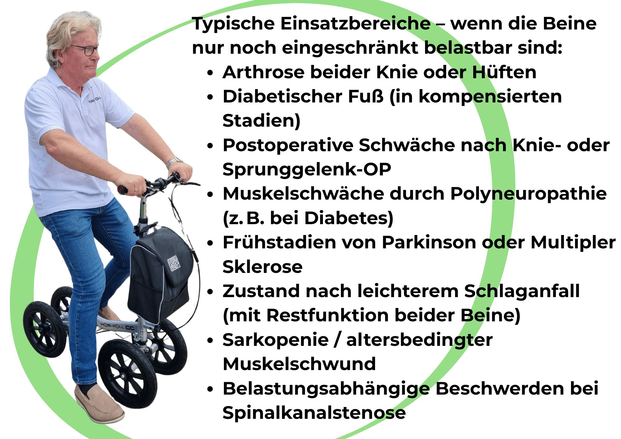 Mobi-Roll MR-S - Seat scooter - Rent!