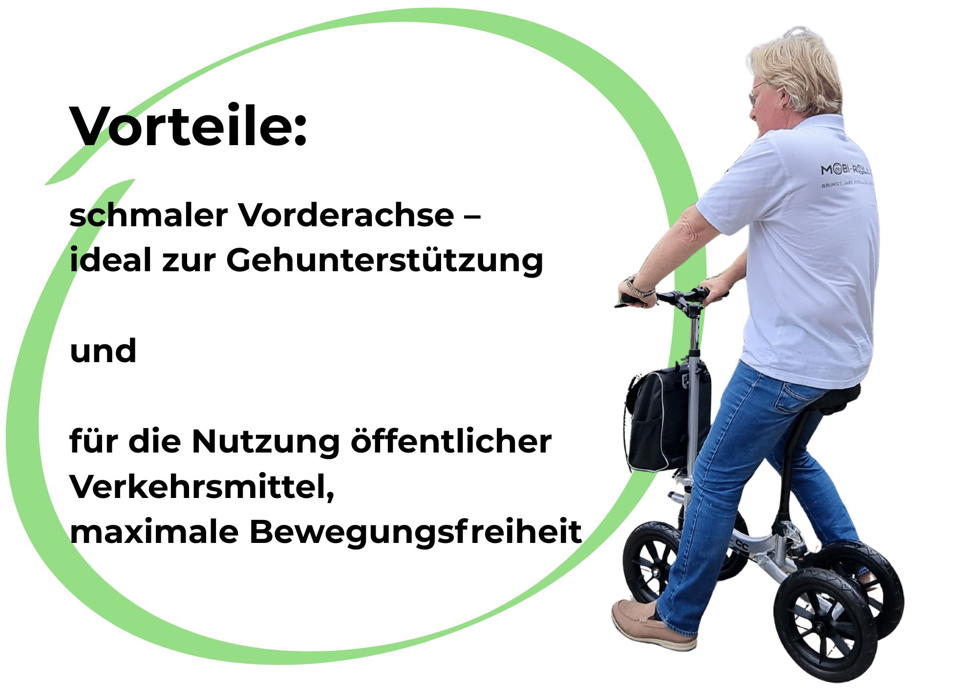 Mobi-Roll MR-S - Seat scooter - Rent!