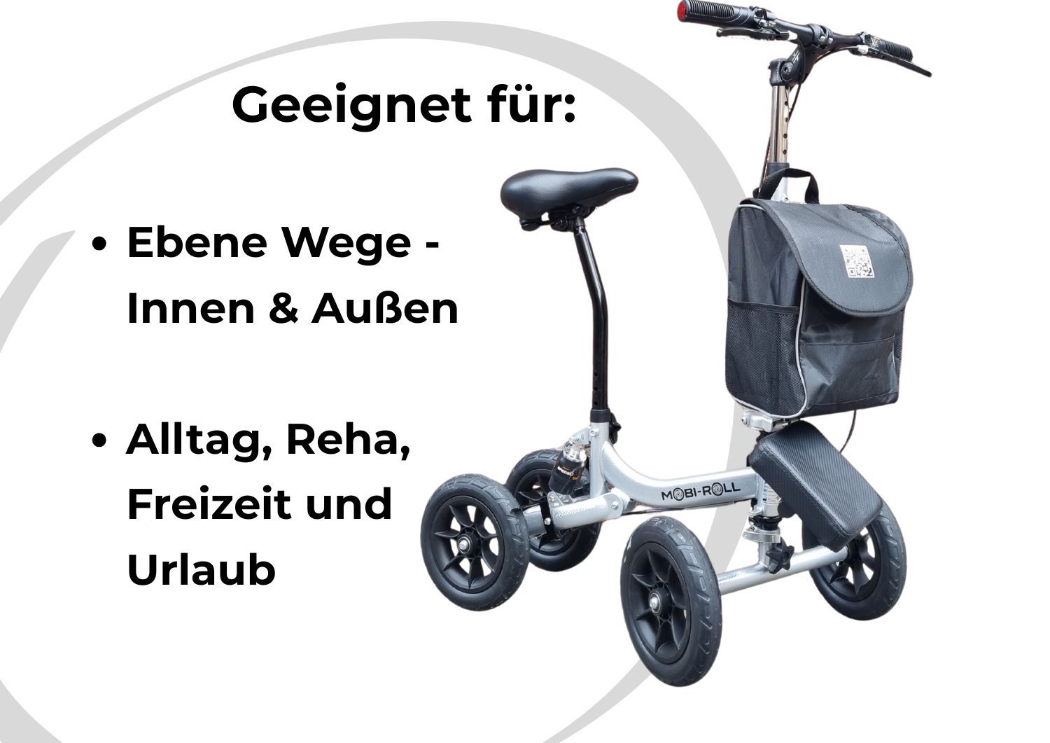 MR S 25 Mobi-Roll | Sitzroller für Erwachsene & Senioren nach OP - Jetzt kaufen!